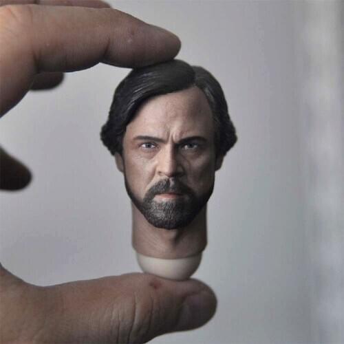 1/6 Scale Figure Old Luke Head Sculpt Model for 12" Action Figure doll Body Accessories model Toys