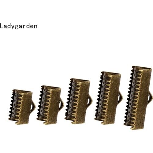 100PCS Metal Buckles Hooks Horses Mouth Clip Clasps Leather Rope Clip DIY Jewelry Accessories 10/13/16/20/25mm