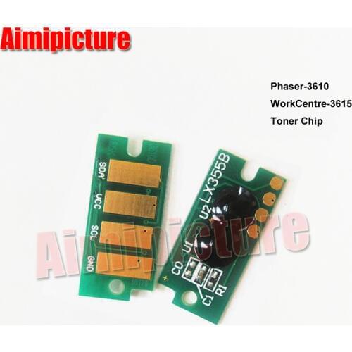 106R02732 Toner Cartridge Reset Chip For Xerox 3615 3610 25.3K Printer Toner Chip 10Pcs/lot