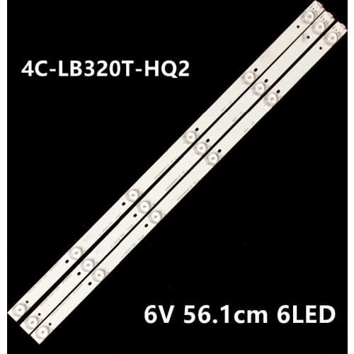 1kit=3pcs LED Backlight strip6 Lamp For THOMSON 32ED05U-01B T32ED-06U-01B
