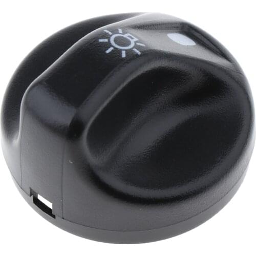 1X Black Plastic Head Light Head Lamp Switch Knob for Ford F-150 Heritage 2004 ,Super Duty 2001,2002,2003,2004