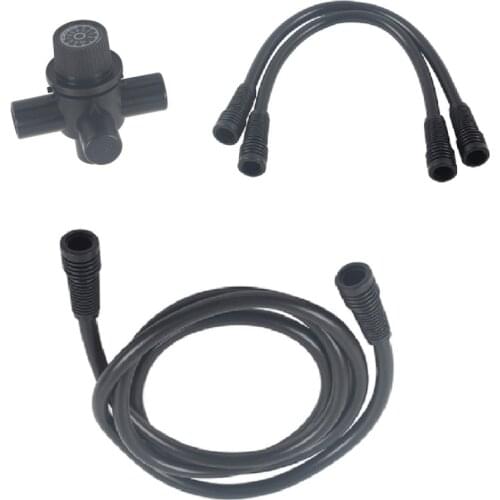 3pcs Hose and Multi Connector Accessory for Eletric Vacuum Therapy Massager Cupping Scraping Machine Tubes