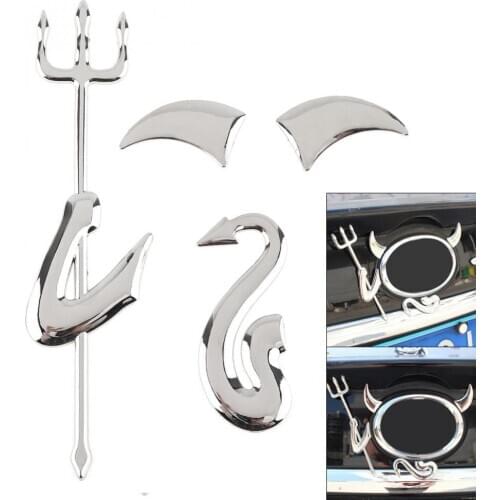 Devil 3D Car Sticker Car styling decal for Porsche 918 Cayman Suzuki Equator Esteem Volvo XC90 V40