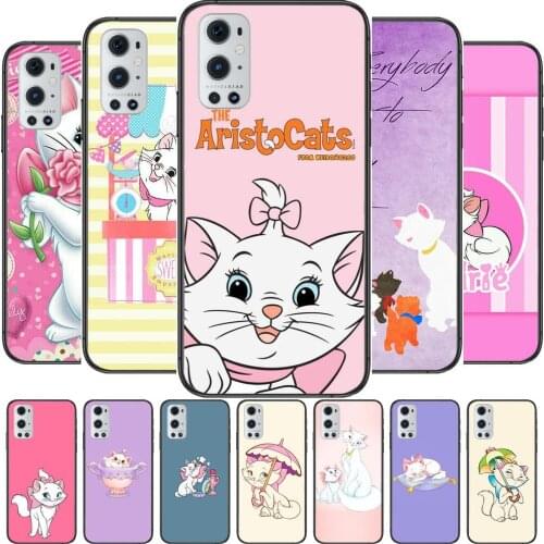 Cute Disney Cat For OnePlus Nord N100 N10 5G 9 8 Pro 7 7Pro Case Phone Cover For OnePlus 7 Pro 1+7T 6T 5T 3T Case