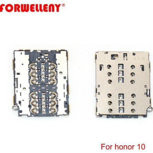 For huawei honor 10 honor10 Sim Card Reader Holder Pins Tray Slot Part
