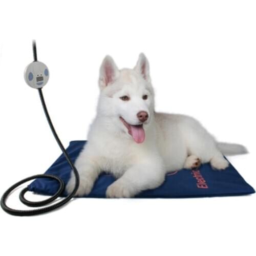 Dog Cat Electric Heat Pad Washable Pet Winter Warm Mat Waterproof Adjustable Temperature Heat Blanket Home Heater Pad for Animal