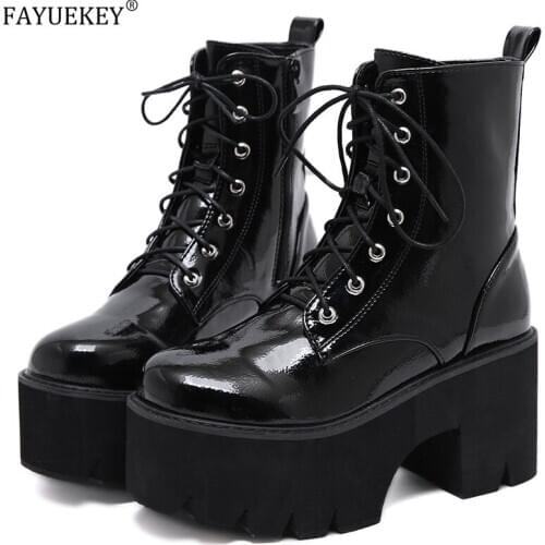 FAYUEKEY Women's Wedge Ankle Boots