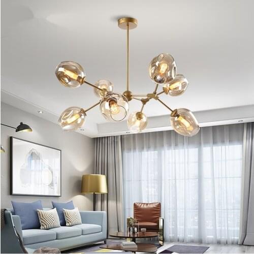 Modern New Creative LED Chandelier Lights Indoor Lighting For Bedroom Dining Living Study Room Lamps Nordic Home Decor Luminaire