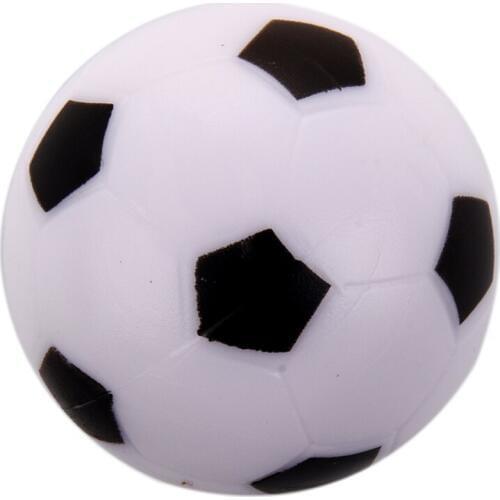 Small Soccer Foosball Table Ball Plastic Hard Homo logue Children Game Toy Black White