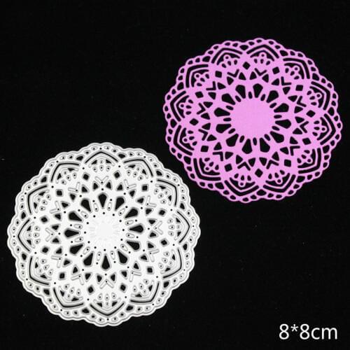 Flower Doily Metal Cutting Dies Stencil for DIY Scrapbooking Album Embossing Paper Cards Deco Crafts Die Cuts