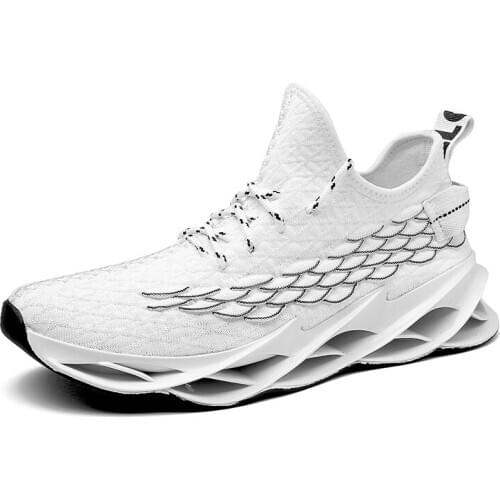 Wild Sports Male Tides Men Shoes Sneakers Running Shoe for Man White Outdoor Breathable Training Lightweight Trainers Size 7-12