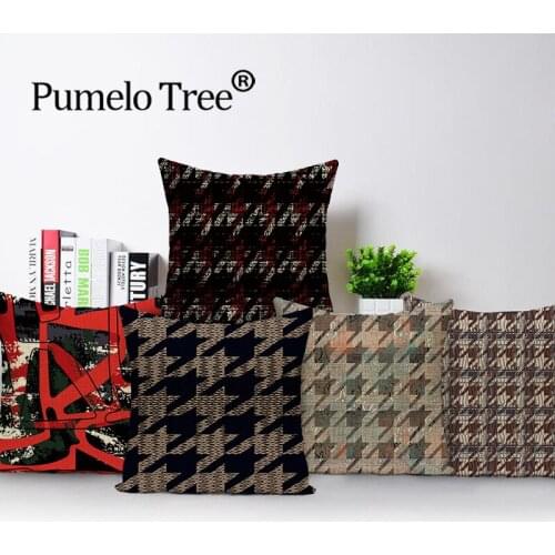 Abstract Stitching Printed Pillow Covers Colorful Striped Pillowcase Lines Interlaced Home Decor Sofa Cushions Case Pillowcases