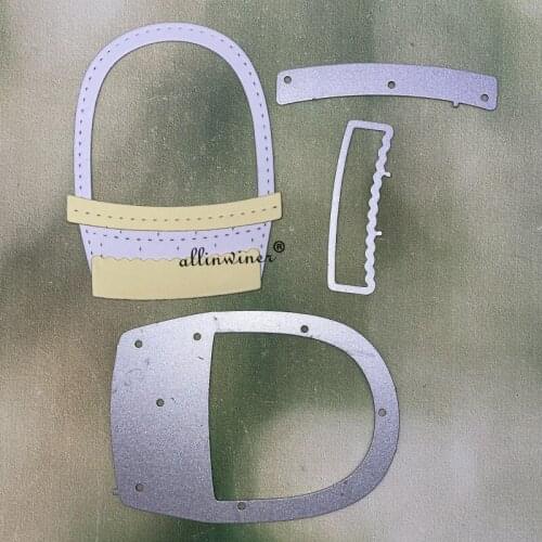 New Portable basket Metal Cutting Dies for DIY Scrapbooking Album Paper Cards Decorative Crafts Embossing Die Cuts