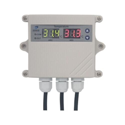 DL13 temperature transmitter high precision RS485 Bus MODBUS protocol Relay Control digital display