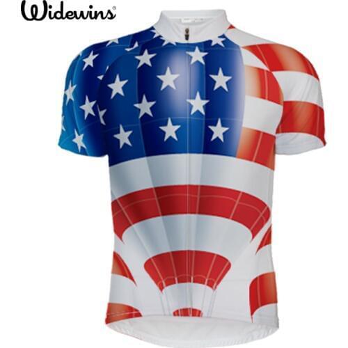 2017 Sale Jerseys Maillot Ciclismo Usa Men Cycling Short Sleeve Bicycle Bike Cycle Wear Sports Shirt Top Clothing Mtb Road 5250