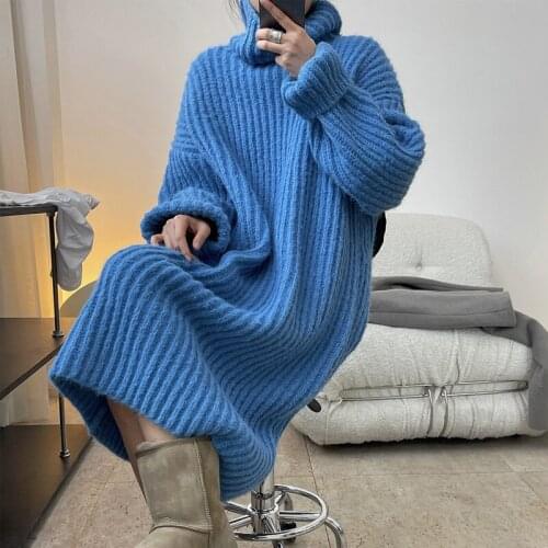 RZIV Fashionable Knitted Dresses