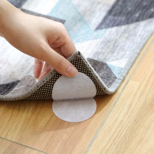 Sofa Cushion Gripper Bed Sheet Clip Self Adhesive Fastener Dots Household Antiskid Sticker Hooks And Loops Sofa Carpet Dots