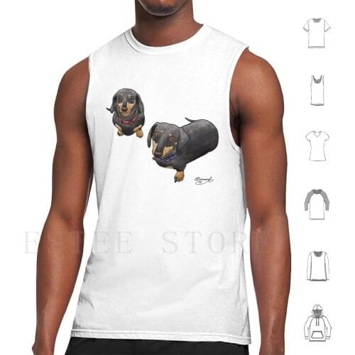 Dachshund Love Tank Tops Vest Dog Dogs Dachshund Dachshund Wiener Dog Wiener Dogs Badger Dog Badger Dogs Sausage Dog