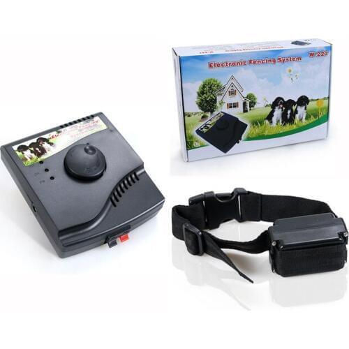 W227 Pet training product Plastic Wireless Electronic Dog Fence for one dog free shipping 1pc