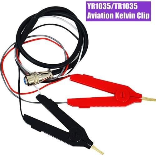 YR1030 YR1035 Battery Internal Resistance Testing Kelvin Clip 18650 26650 32650 Battery Test Kelvin Clamp