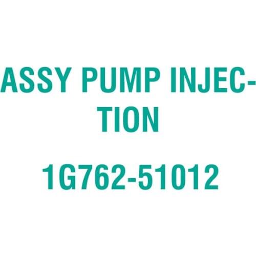 For Kubota 1G762-51012 ASSY PUMP INJECTION