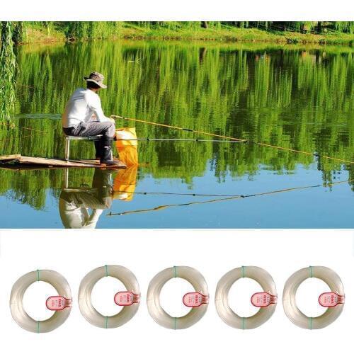 0.3mm~10mm Fishing Line Crystal Strong Fishing Line River Fishing Power Super Fishing Crystal Accessories Fishing Lake Wire R4A8
