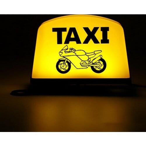 1Pc Motorcycle Modified Warning Lights 12V Decoration TAXI LED Warning Light Motorcycle Tricycles Electric Bike Decorative Light