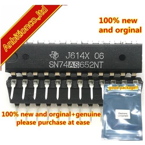 10pcs 100% new original 74AS652NT DIP24 in stock