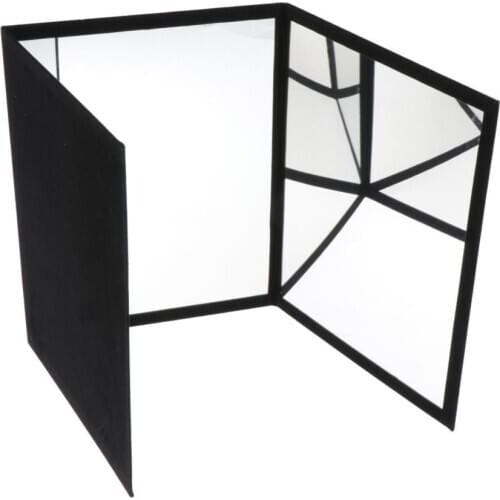 3-Way Practicing Mirror For Magic Tricks Magician Accessories Stage Illusion