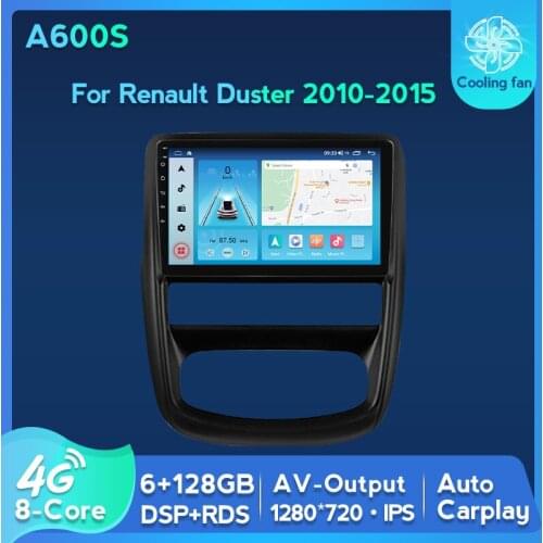 6G+128G 4G LTE Android 11 DSP RDS Car Radio Auto Multimedia DVD Player For Renault Duster 2010- 2015 GPS Navigation Auto carplay