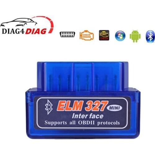 ELM327 V2.1 Bluetooth MINI obd2 Scanner for Android Torque Windows Symbian Auto Diagnostic Tools Read Code for OBD2 Vehicles