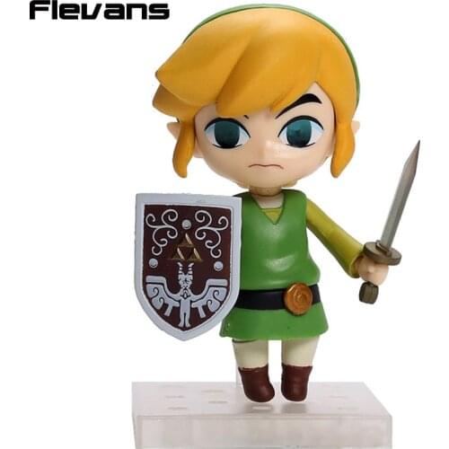 Cute Link the Wind Waker Ver. 413 PVC Acton Figure Model Collection Toy 4" 10cm