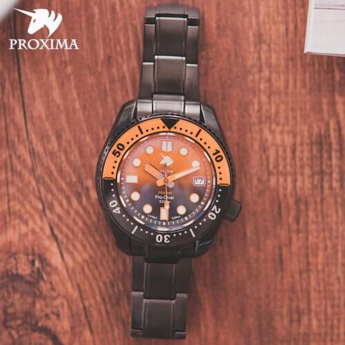 Roxima 2021 Mens And Womens Casual Mechanical Watch Sapphire C3 Automatic 300m Diving Watch NH35 Quartz Watch Reloj Hombre