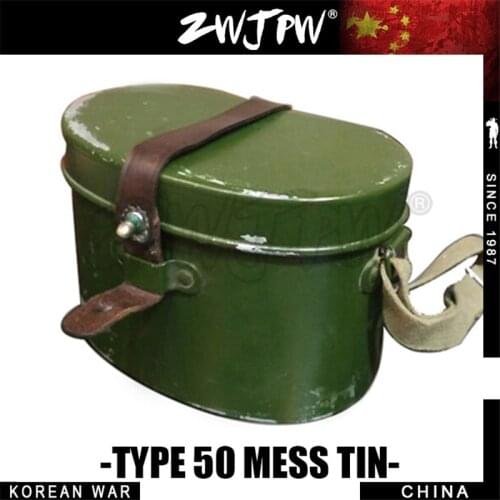 Original Chinese Communist Party KMT 50-style Lunch Box Mess Tin Canteen Outdoor Camping CN/102203