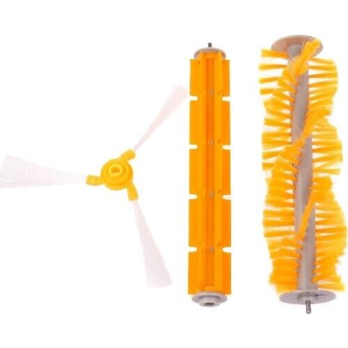 For Cleaner-A320/A325/A330/A335/A336/A337/A338) Spare part for Robot Vacuum Cleaner, Hair Brush,Rubber Brush,Side Brush