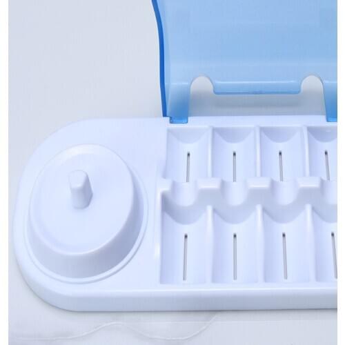 1pcs Electric Toothbrush Case Holder Compatible Braun Oral-B Electric Toothbrush Head Charger Holder Stand Brush Head Cover Case