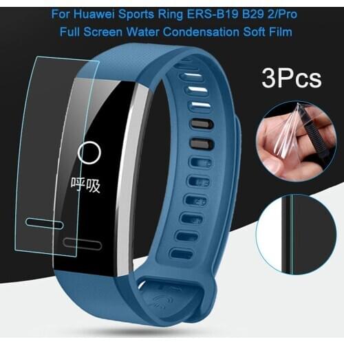 3Pcs Clear Protective Film Cover for Huawei Sports Bracelet 2/2 Pro ERS-B19 B29