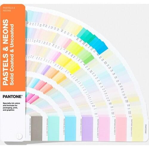Graphic design Pantone GG1504A Pastel and Neon Guide 2019 Edition
