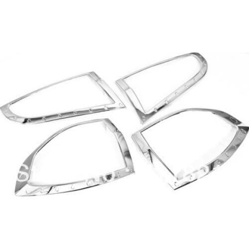 Chrome Tail Light Cover Trim For Ford S-MAX