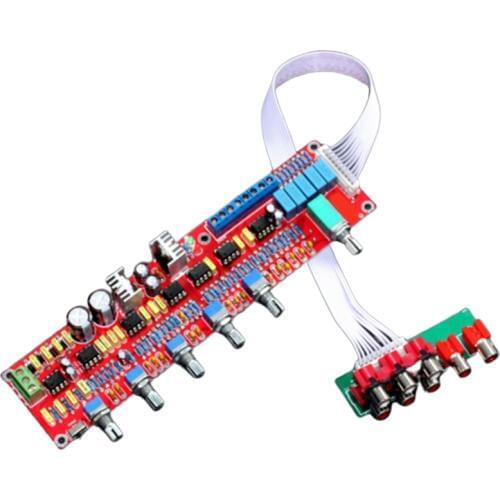 JABS NE5532 Preamplifier Bord HIFI 5.1 Tone Plate Volume Control Panel Preamp Mixer Board Pre-Amplifier Board