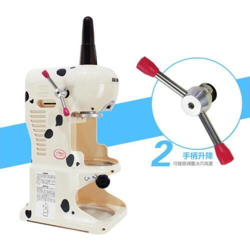 Commercial Snow Ice Crusher 220V Ice Shavers 220V Ice Crushing Machine Sand Ice Making Machine