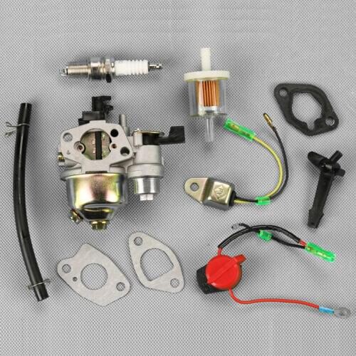 Carburetor Carb Gasket Fuel Filter Kit For HONDA GX110 GX120 GX140 GX160 GX200 Garden Tools Accessories