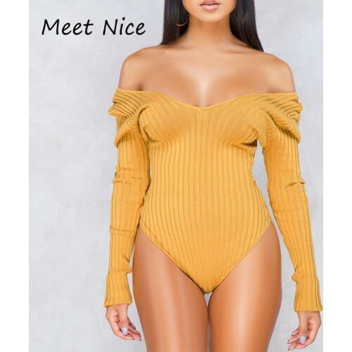 Женские боди с длинным рукавом Meet Nice China At AliExpress