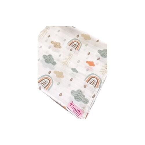 Müslin bebek örtü&battaniye 75cmx95cm