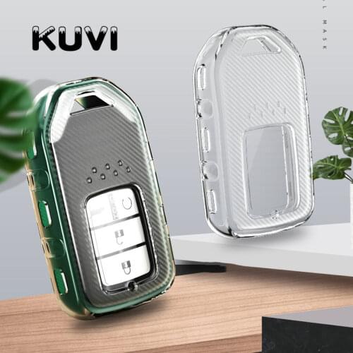 2020 New Soft TPU Key Cover Case For Honda CRV Odyssey Accord 2013-2017 Car Shell Car-StylingKey Protection keychain Accessories