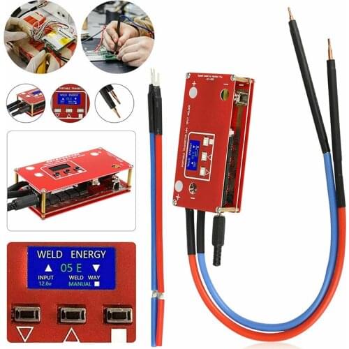 Portable DIY Mini Spot Welder Machine 18650 Battery Various Welding Power Supply Semi-automatic PCB Circuit Board Welding