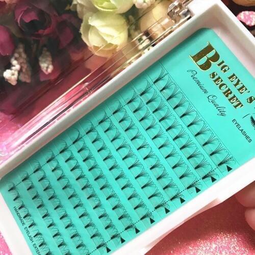 Russian Volume 5D Volume FANS Eyelash Extensions 5 Clusters Individual Lashes Fans Premade Volume Classic Lash Free Shipping