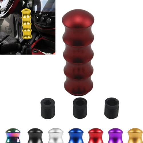Bamboo Style Aluminum 118mm Gear Shift Knob Manual Transmission Shifter Lever Knob Gear Universal Car Accessories