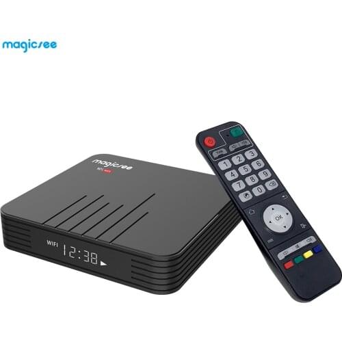 Magicsee N5 MAX Android TV Box 4GB RAM 128GB ROM Amlogic S905X3 Media Player 2.4G 5G WiFi Bluetooth 4.1 4K HD Smart Android Box