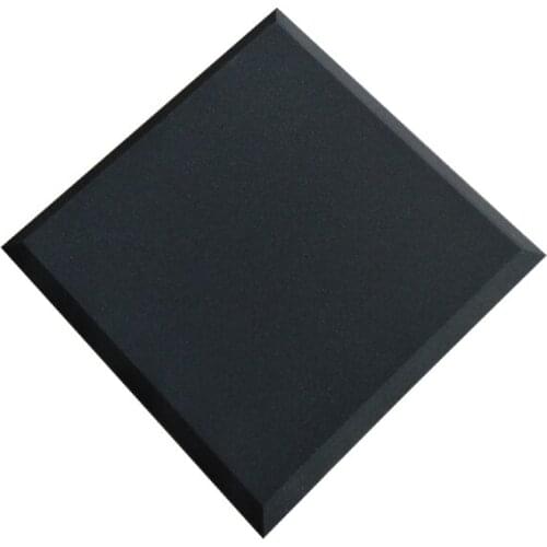 Flat sound proof foam panel voice absorb sponge 500x500mm high density fireproofing high quality sponge